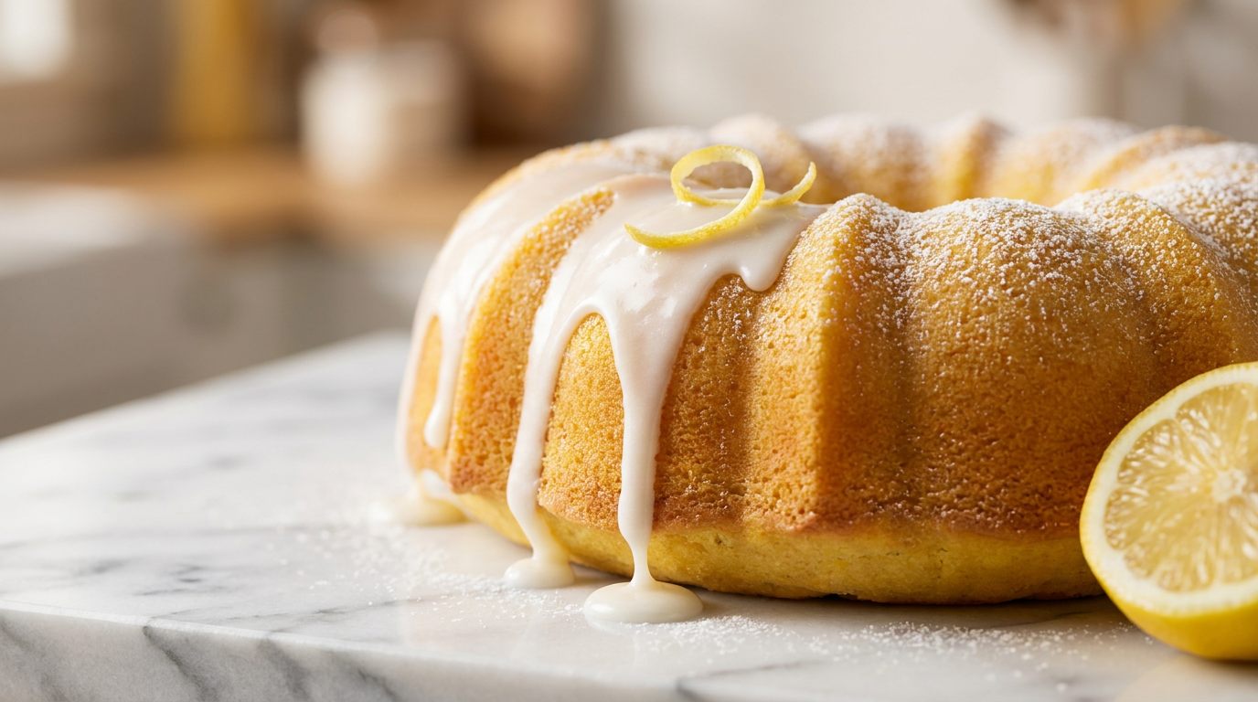 Joanna Gaines lemon bundt cake scored in easyChef Pro
