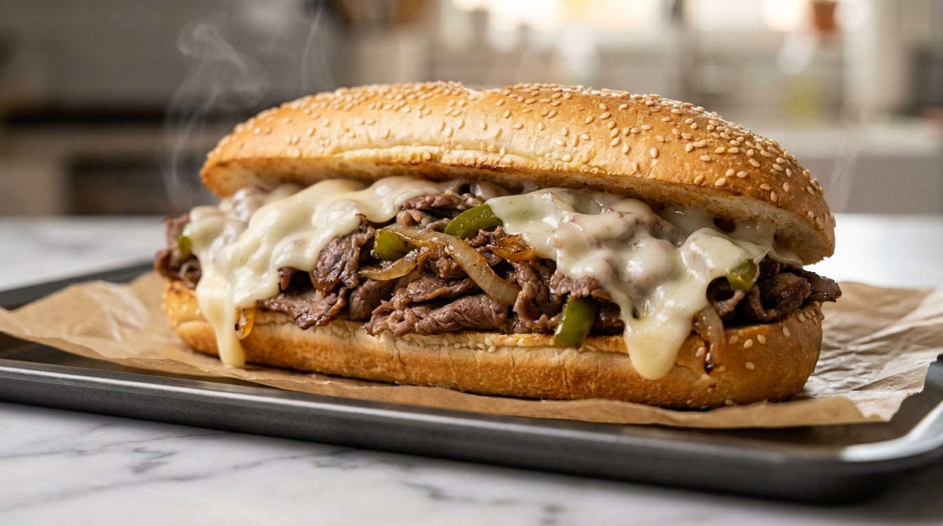 Philly cheesesteak scored in easyChef Pro